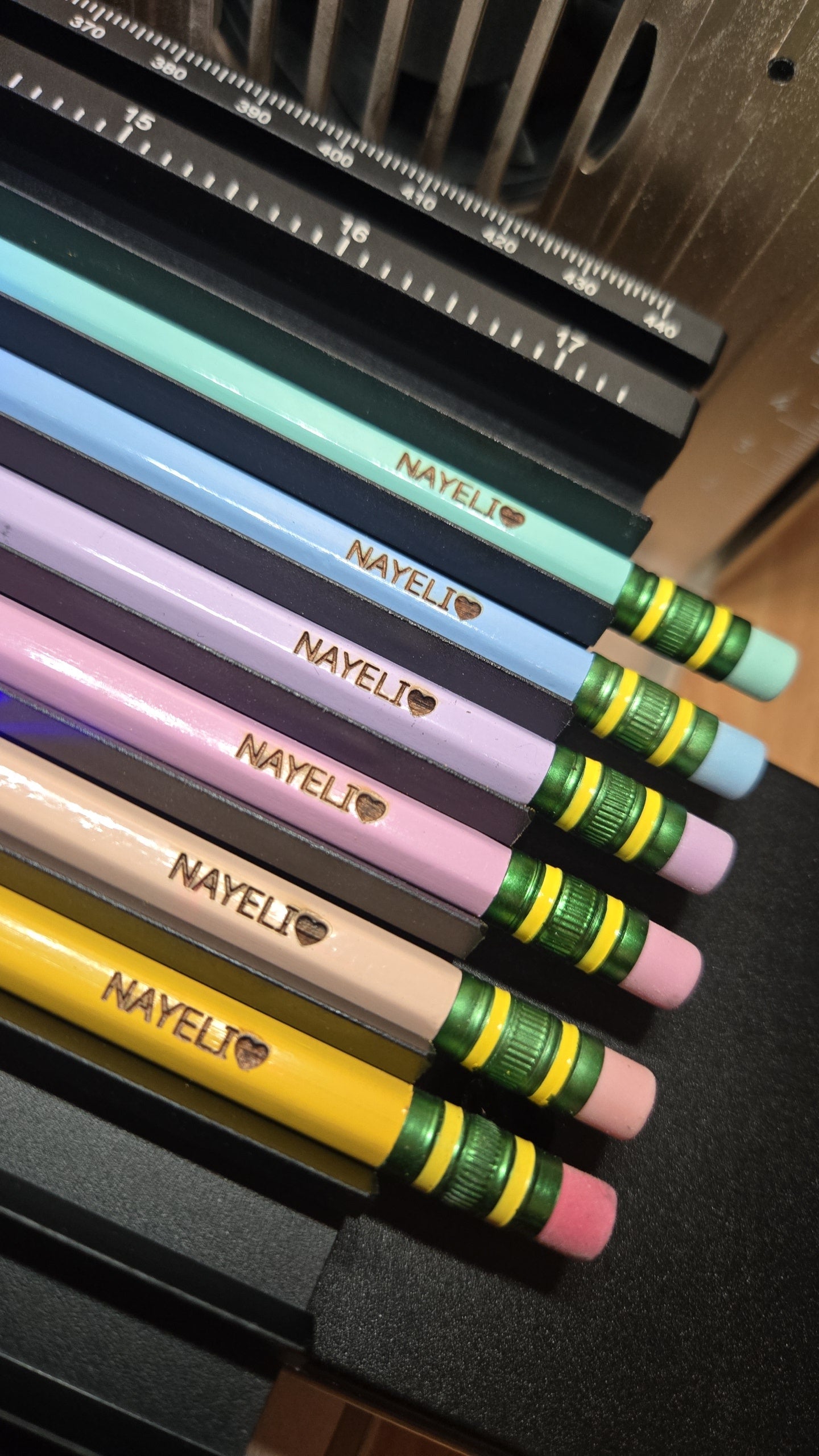 Personalized Engraved Pencils/ Lapices Personalizados